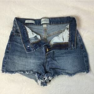 Universal Thread High Rise Shortie Short Womens size 0 Denim Shorts